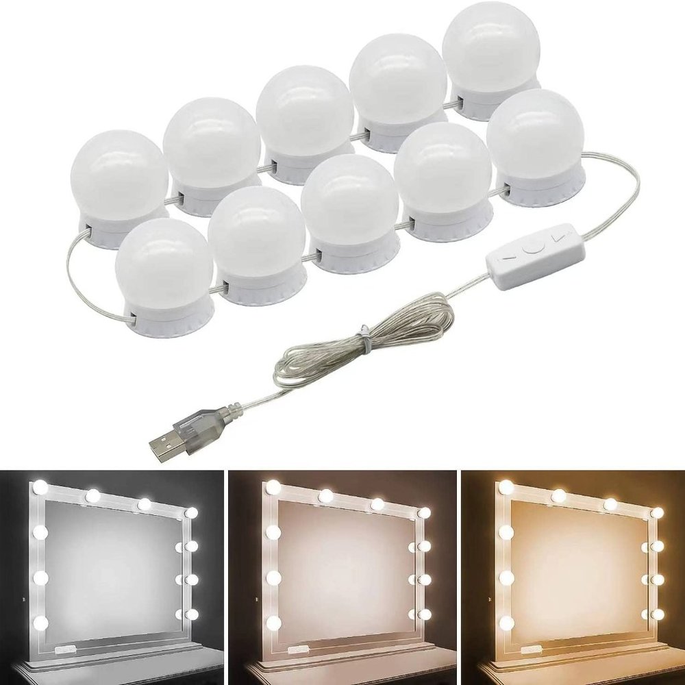 Hollywood Style Led Vanity Mirror Lights Kit -